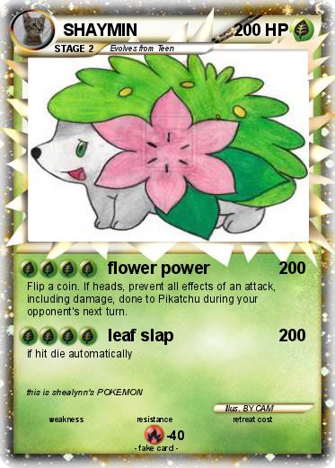 Pokemon SHAYMIN