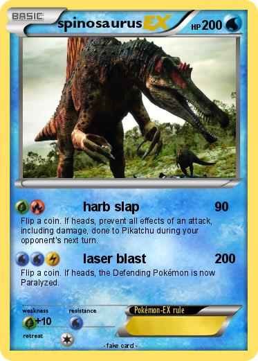 Pokemon spinosaurus