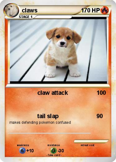 Pokemon claws