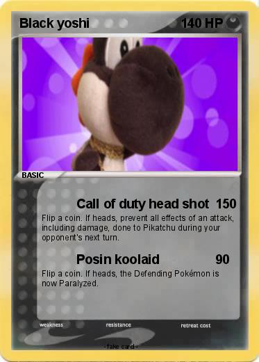 Pokemon Black yoshi