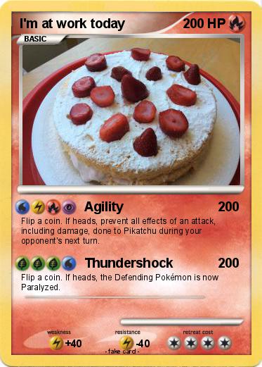 Pokemon I'm at work today