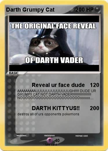 Pokemon Darth Grumpy Cat Pokemon Darth Grumpy Cat