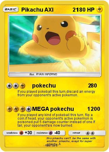Pokemon Pikachu AXI             21