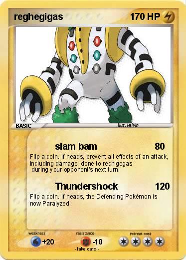 Pokemon reghegigas