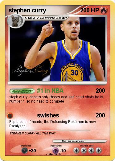 Pokemon stephen curry