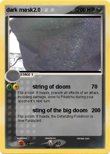 Pokemon dark mask2.0