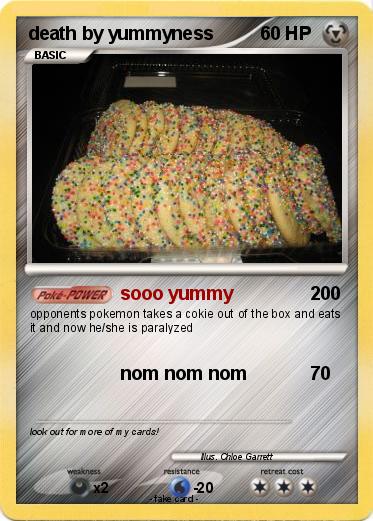 Pokemon death by yummyness
