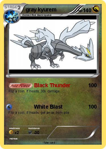 Pokemon gray kyurem