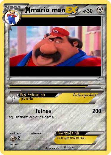 Pokemon mario man