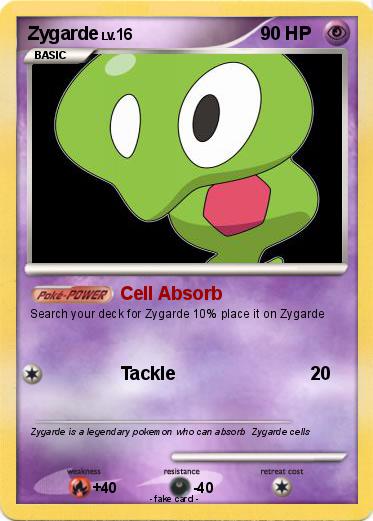 Pokemon Zygarde