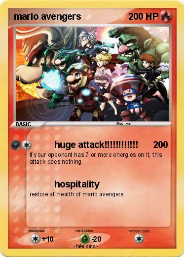 Pokemon mario avengers