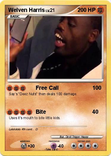 Pokemon Welven Harris