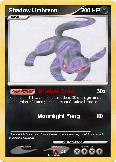 Pokemon Shadow Umbreon