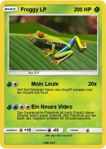 Pokemon Froggy LP