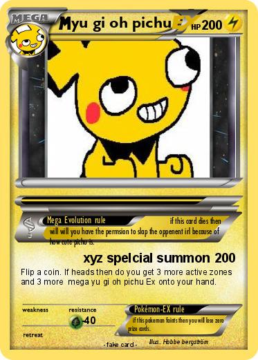 Pokemon yu gi oh pichu