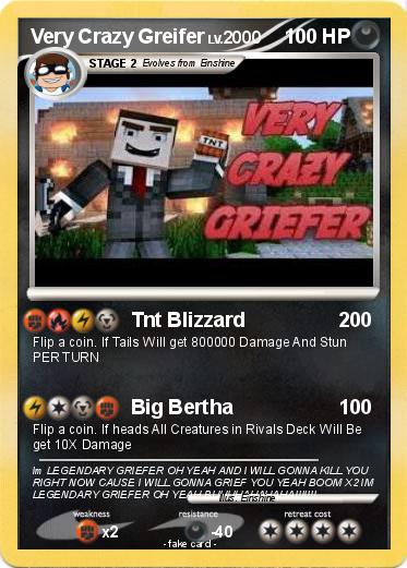 Pokemon Very Crazy Greifer