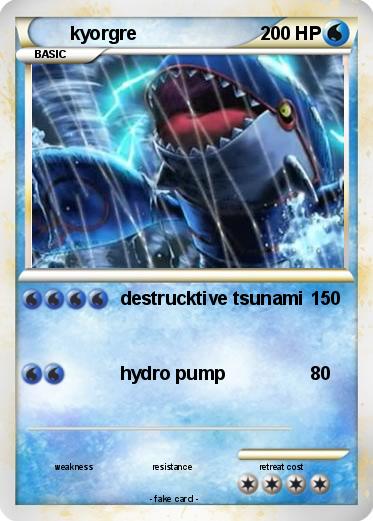 Pokemon kyorgre