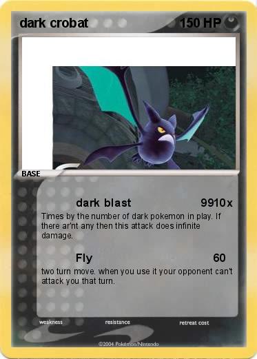 Pokemon dark crobat
