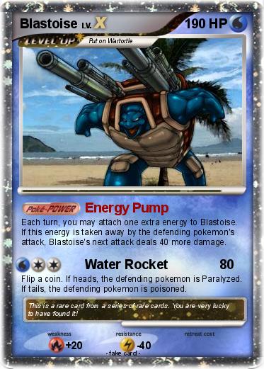 Pokemon Blastoise