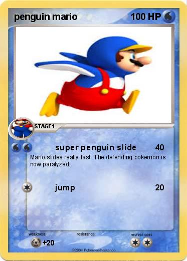Pokemon penguin mario