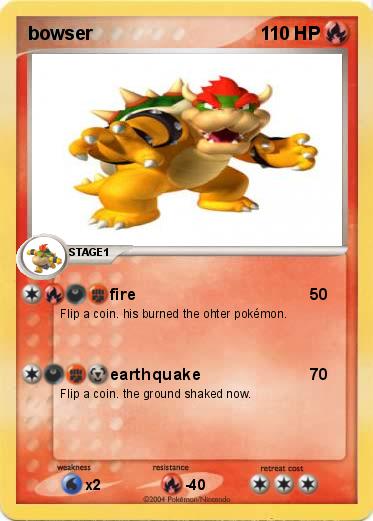 Pokemon bowser