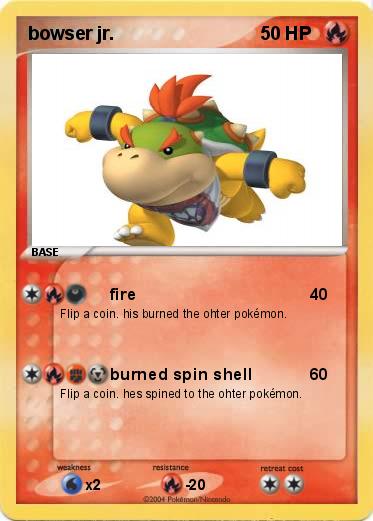 Pokemon bowser jr.