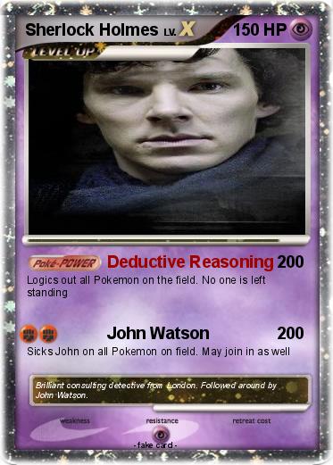 Pokemon Sherlock Holmes