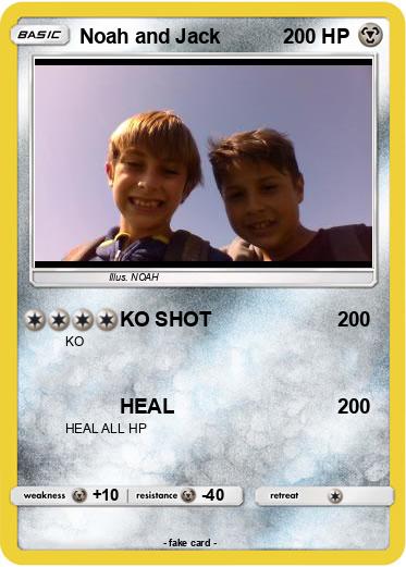Pokemon Noah and Jack