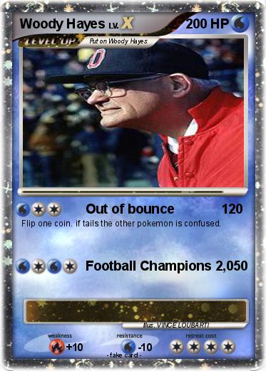 Pokemon Woody Hayes