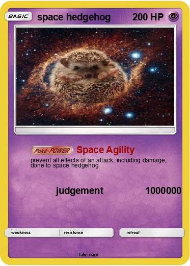 Pokemon space hedgehog
