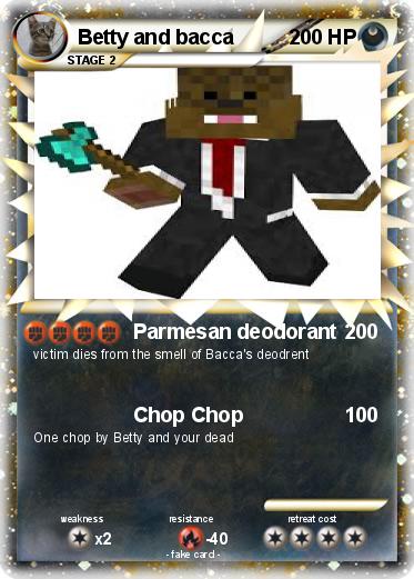 Pokemon Betty and bacca