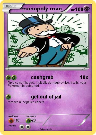 Pokemon monopoly man