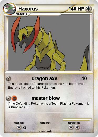 Pokemon Haxorus