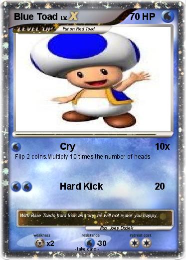 Pokemon Blue Toad