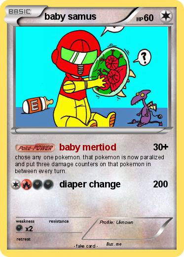 Pokemon baby samus