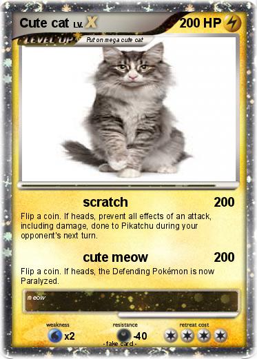 Pokemon Cute cat