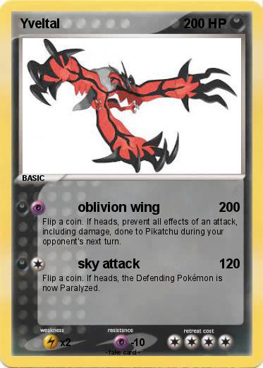 Pokemon Yveltal