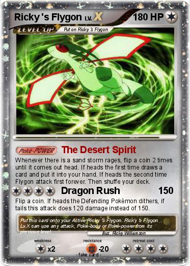 Pokemon Ricky 's Flygon