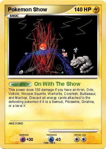 Pokemon Pokemon Show