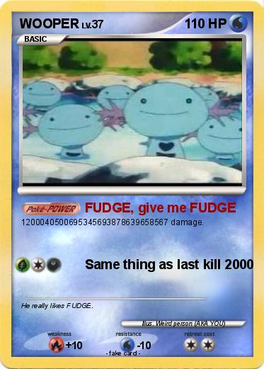 Pokemon WOOPER