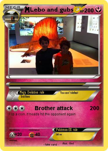 Pokemon Lebo and gubs