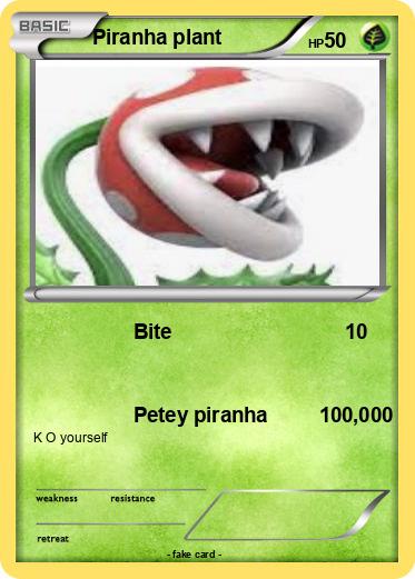 Pokemon Piranha plant