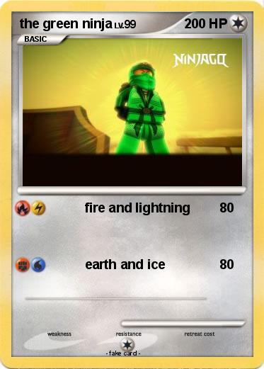 Pokemon the green ninja