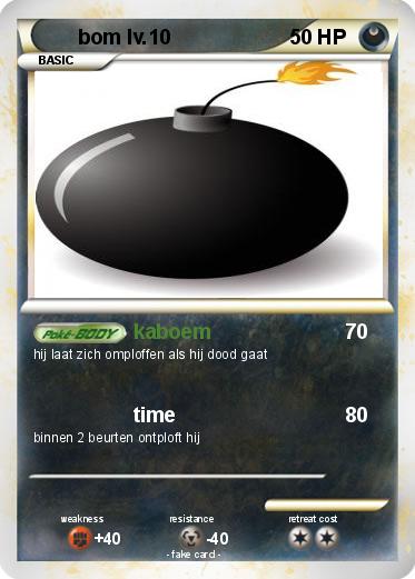 Pokemon bom lv.10