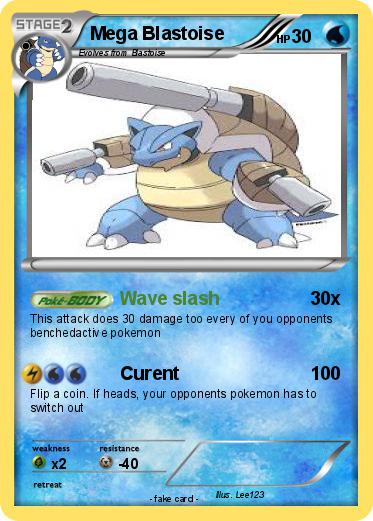 Pokemon Mega Blastoise