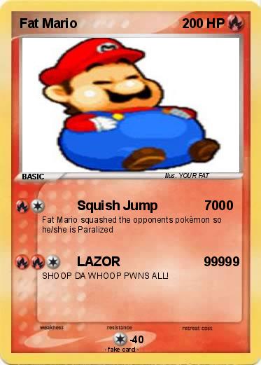 Pokemon Fat Mario