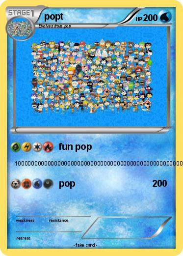 Pokemon popt