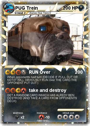Pokemon PUG Trein