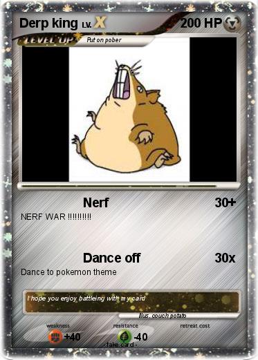 Pokemon Derp king
