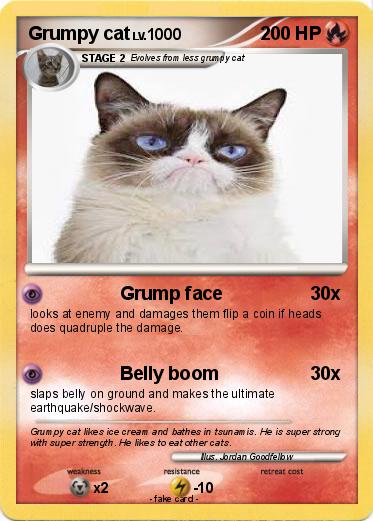 Pokemon Grumpy cat